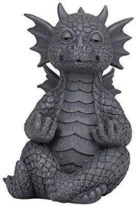 Pacific Giftware Small Meditation Garden Dragon Collectible Figurine
