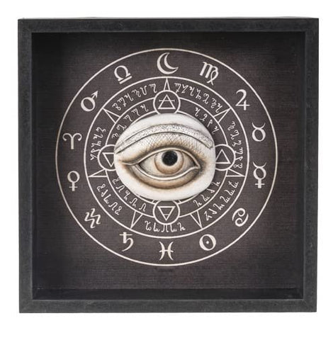 Pacific Giftware Wiccan Psychic Eye Divination Circle Wall Plaque 7.87” Tall