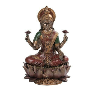 Pacific Giftware PT Lakshmi The Hindu Goddess of Wealth, Fortune and...