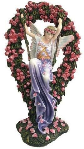 Large Sheila Wolk The Gatekeeper Guardian Angel Of Heaven Figurine Statue