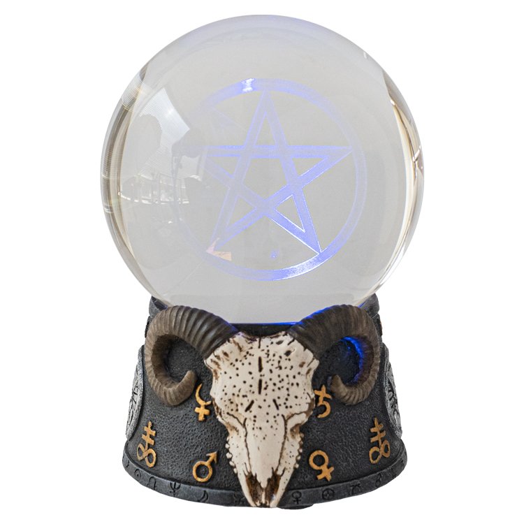Baphomet Storm/LED Gazing Ball