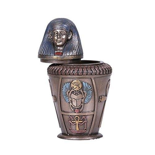 Pacific Giftware Ancient Egyptian Imsety Canopic Jar Home Decor