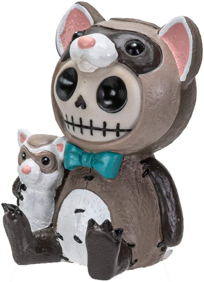 Furrybones Summit Collection Ferris Figurine Decorative Signature in Ferret Costume 3 Inch Tall Collectible Statue